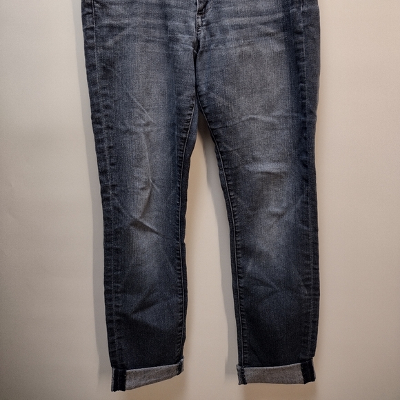 PAIGE Skyline Skinny Capri jeans worn in vintage size 30 Bahia - Picture 2 of 5